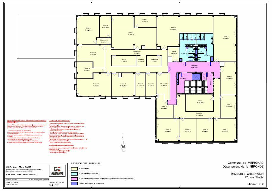 Bureau Mérignac 2950m² Location bureau Mérignac Gironde OLBUR2002075 6